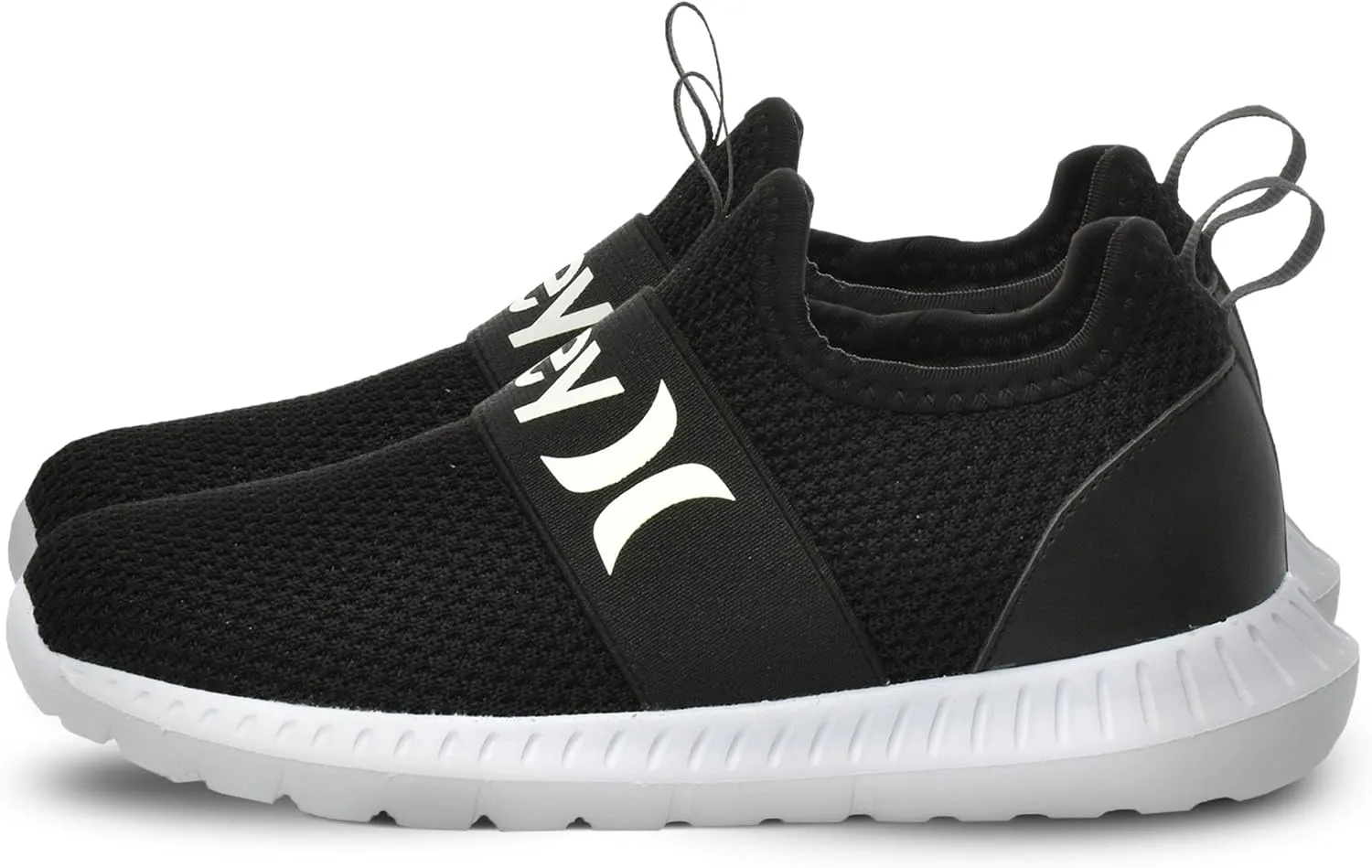 Hurley Camby Kids Slip On Canvas Sneakers  Low Cut Skateboarding Shoes for Kids, Running, Walking, Breathable Sports Shoes for Boys and Girls