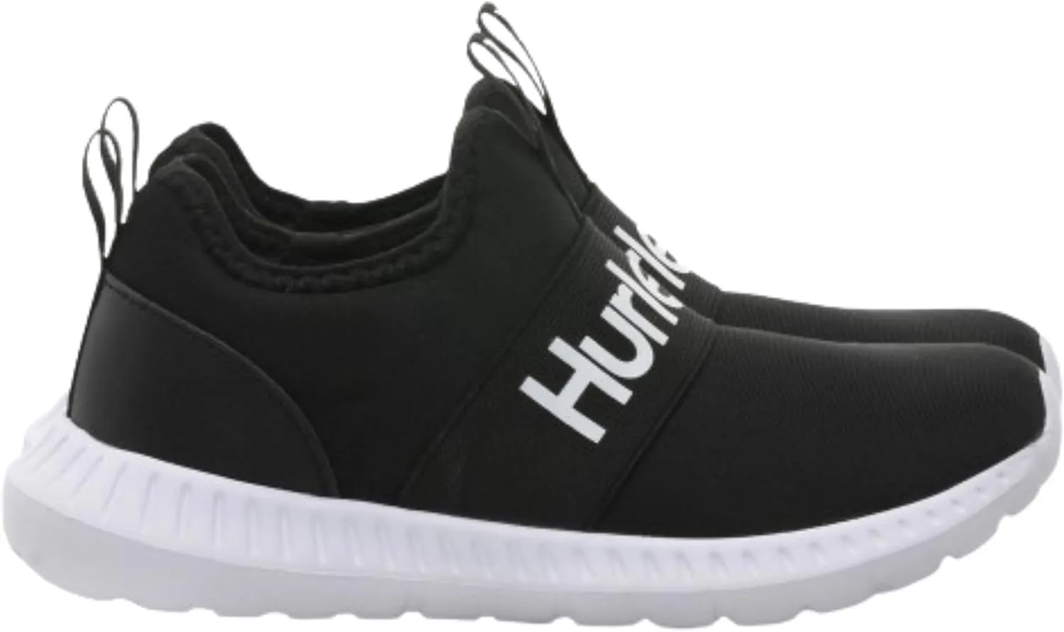 Hurley Camby Kids Slip On Canvas Sneakers  Low Cut Skateboarding Shoes for Kids, Running, Walking, Breathable Sports Shoes for Boys and Girls
