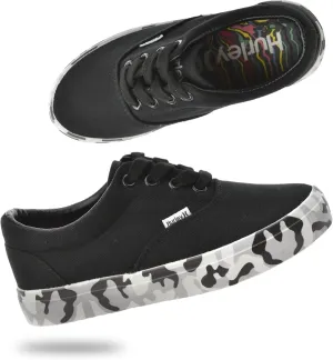 Hurley Marley Kids Lace Up Canvas Sneakers  Low Cut Skateboarding Shoes for Kids, Sports Shoes for Boys and Girls