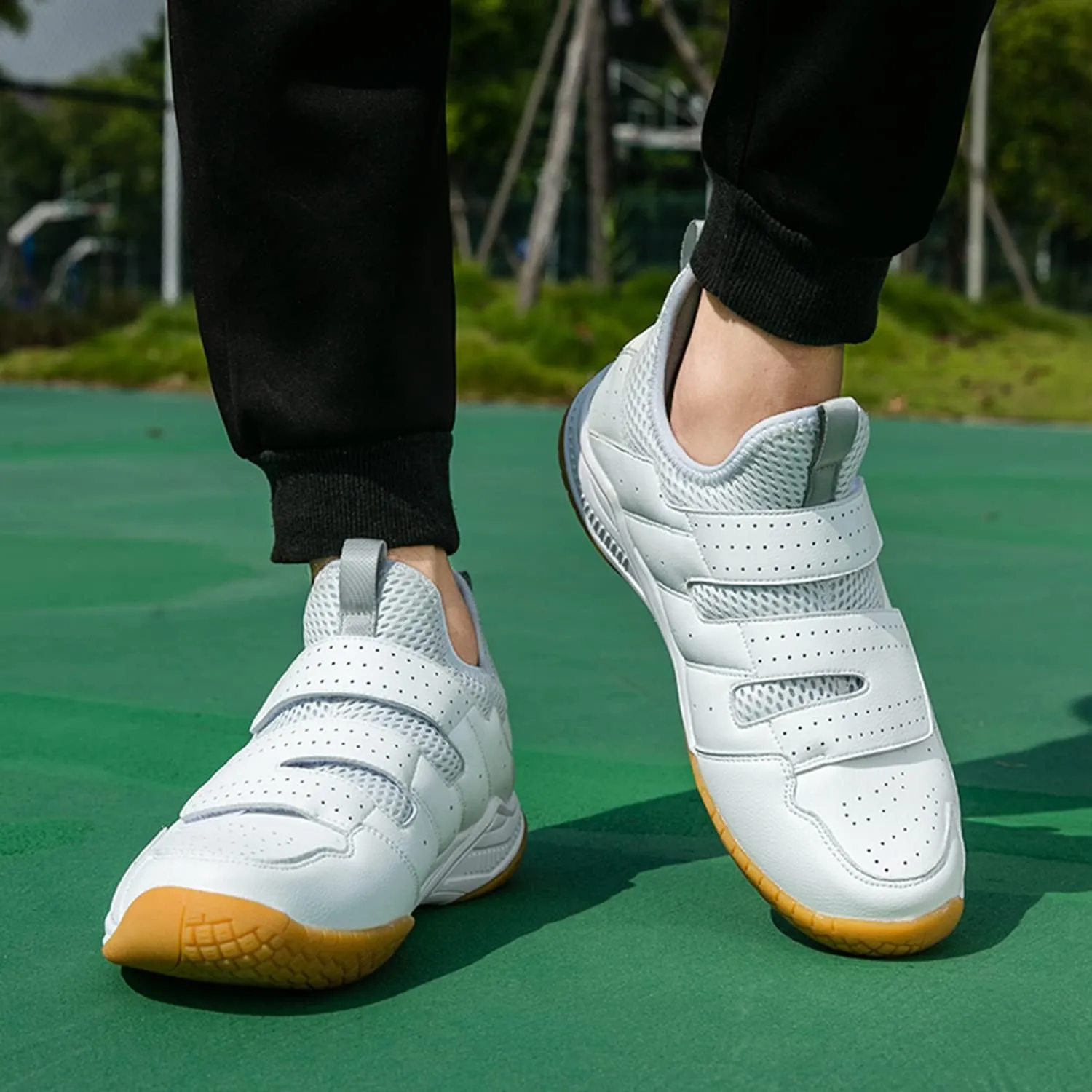 Indoor Court Shoes for Tennis, Badminton, Table Tennis, Volleyball, Pickleball for Men and Women,Boys and Girls