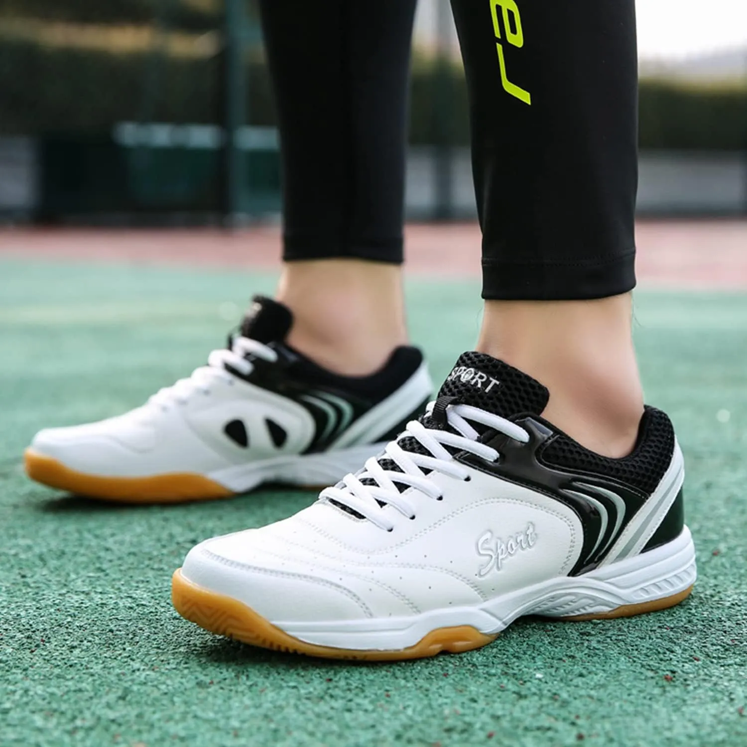 Indoor Court Shoes for Tennis, Badminton, Table Tennis, Volleyball, Pickleball for Men and Women,Boys and Girls