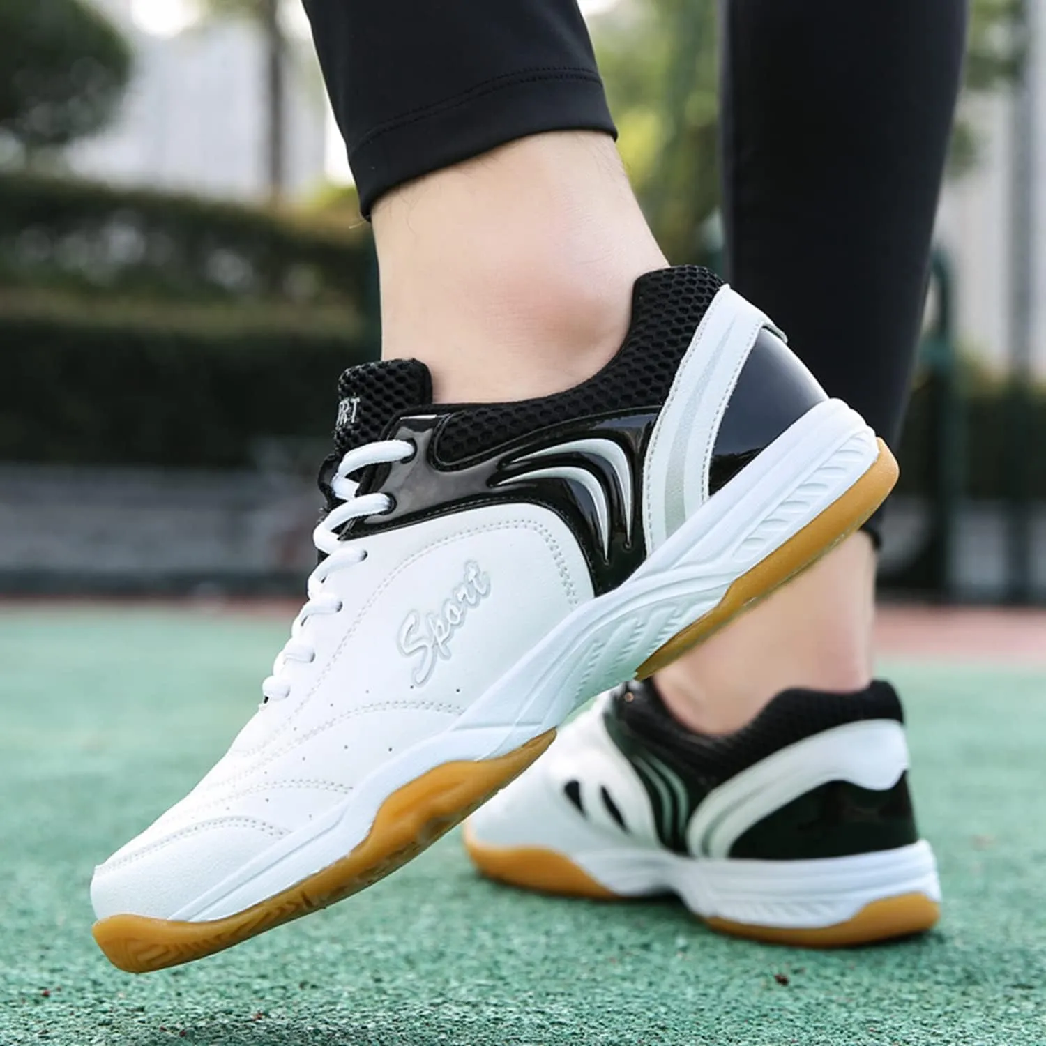 Indoor Court Shoes for Tennis, Badminton, Table Tennis, Volleyball, Pickleball for Men and Women,Boys and Girls