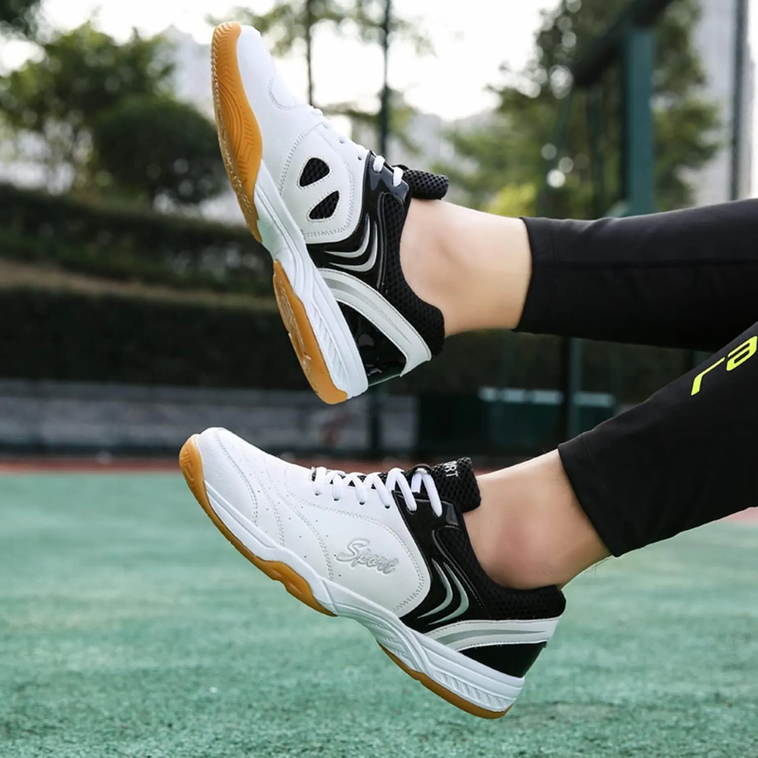 Indoor Court Shoes for Tennis, Badminton, Table Tennis, Volleyball, Pickleball for Men and Women,Boys and Girls