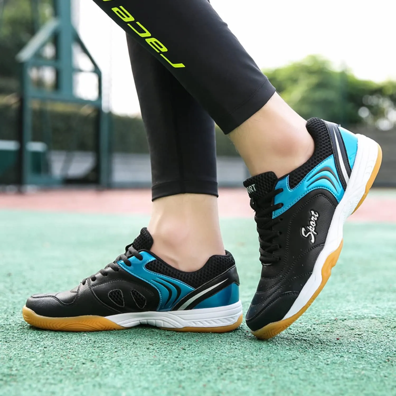 Indoor Court Shoes for Tennis, Badminton, Table Tennis, Volleyball, Pickleball for Men and Women,Boys and Girls