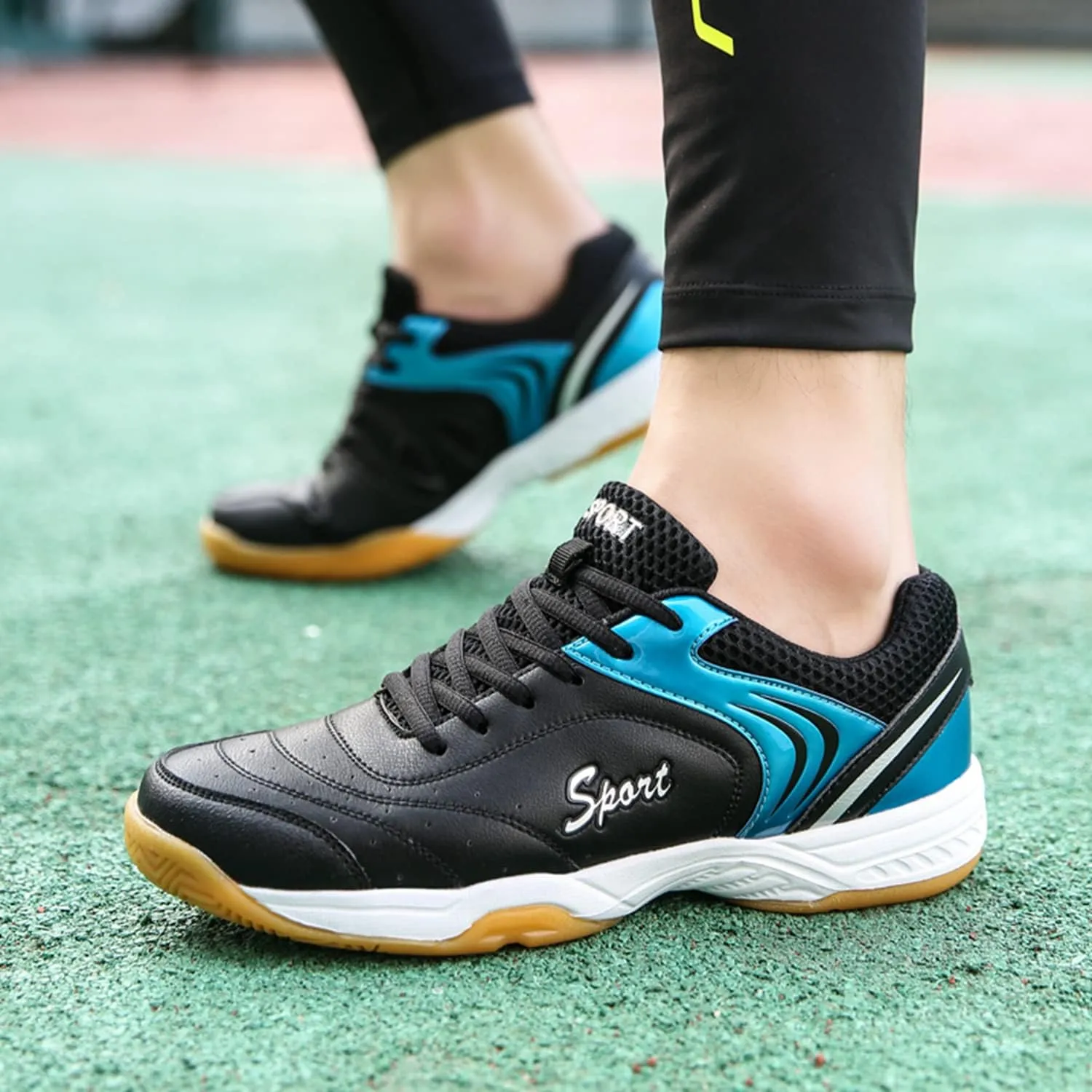 Indoor Court Shoes for Tennis, Badminton, Table Tennis, Volleyball, Pickleball for Men and Women,Boys and Girls