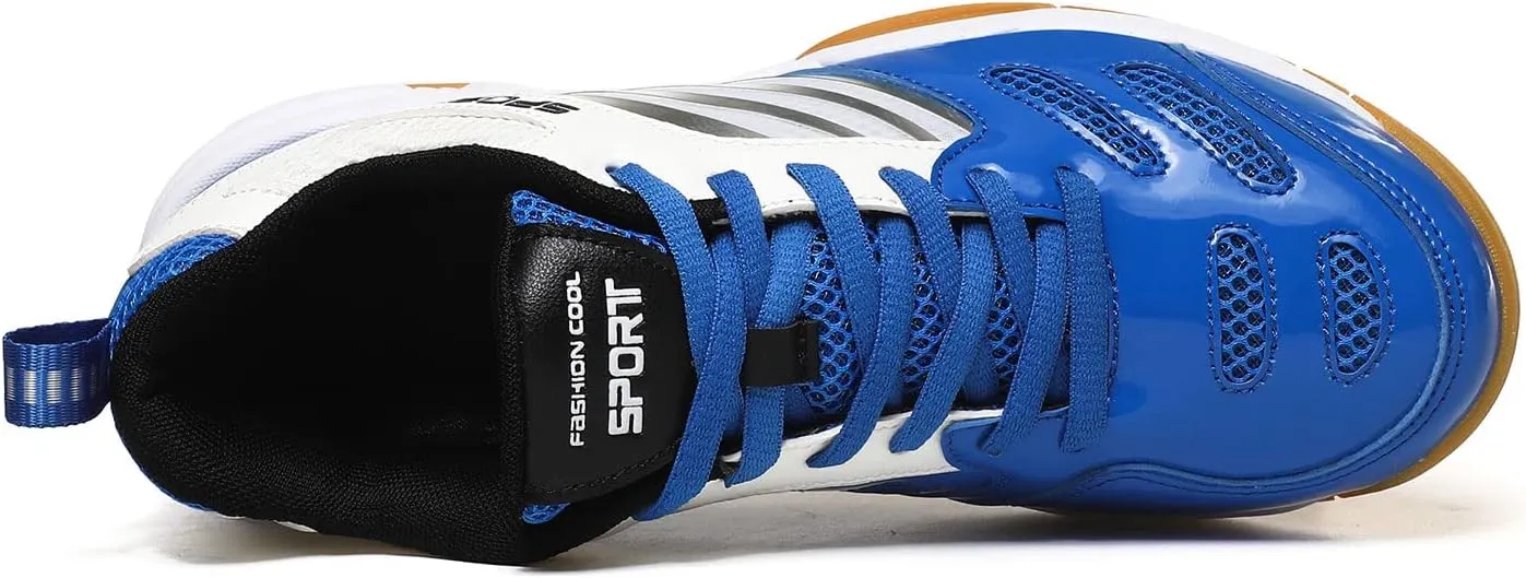 Indoor Court Shoes for Tennis, Badminton, Table Tennis, Volleyball, Pickleball for Men and Women,Boys and Girls