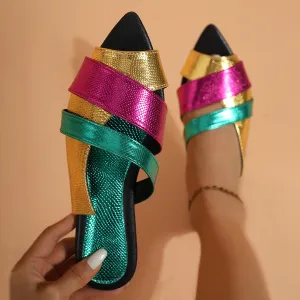 Jaborosa Comfy Flat Slippers