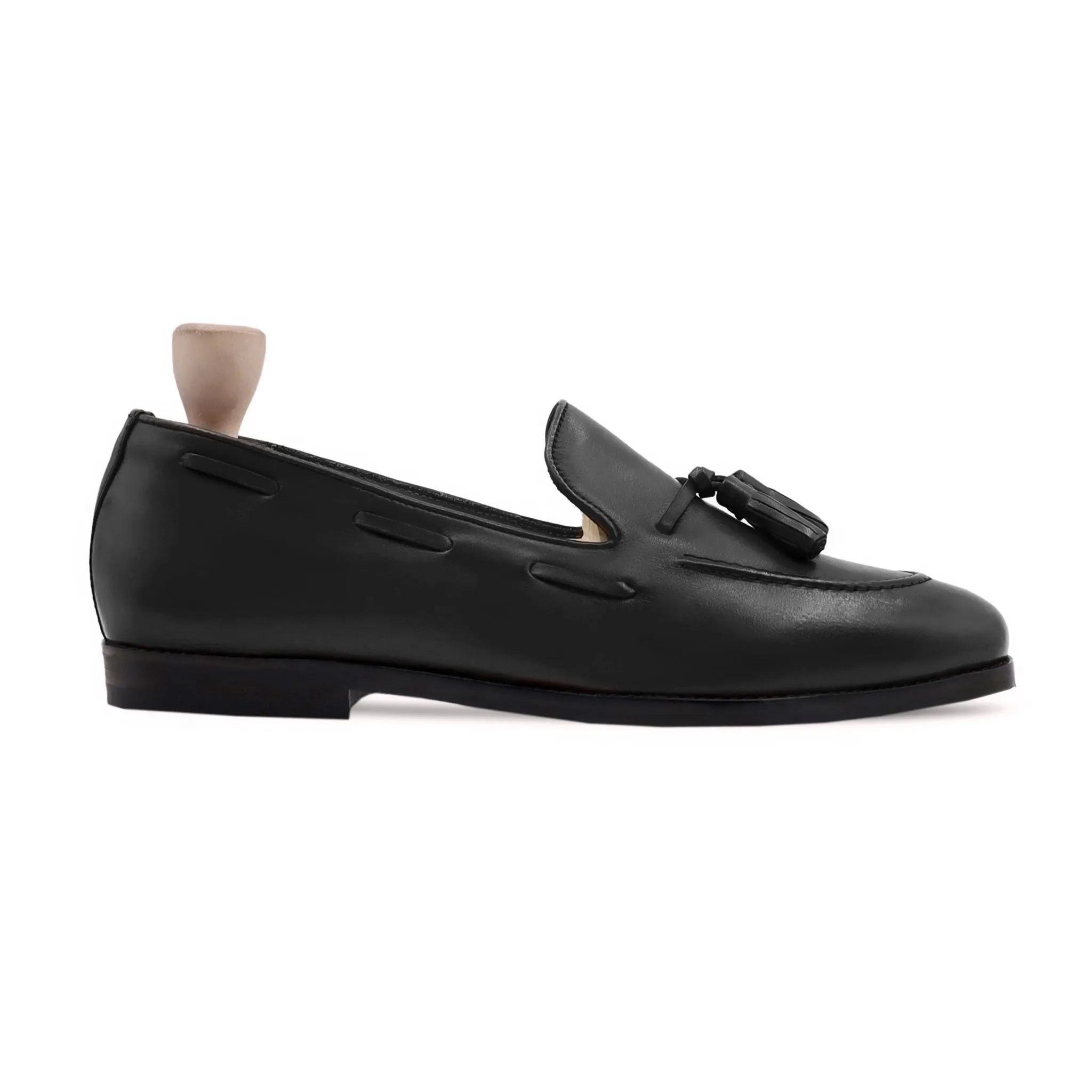 Jaleo - Men's Black Calf Leather Loafer