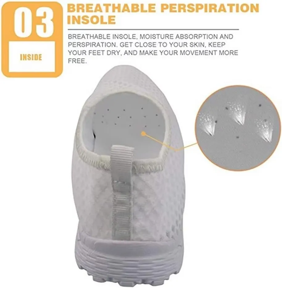 Jeiento Men's Christmas Shoes,Outdoor Walking Sneakers for Women Comfort Gym Sports Shoes Lightweight Workout Sneakers