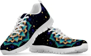 Jeiento Women Trainers Boho Mandala Walking Shoes Fashion Mesh Gym Sports Shoes Sneakers for Women