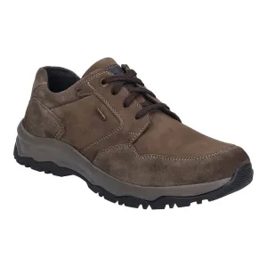Josef Seibel Leroy 58 Mens Brandy Brown Leather Waterproof Arch Support Lace Up Shoes