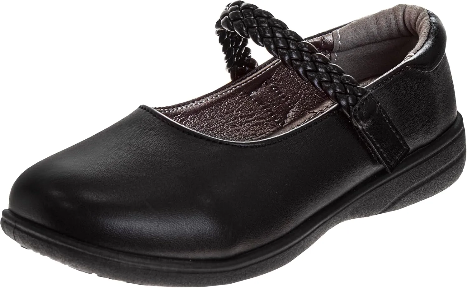 Josmo Girls Mary Jane Shoes School - Kids Uniform Flats Ballet Strap Dress Formal Slip-On - Size Toddler/Little Kid/Big Kid