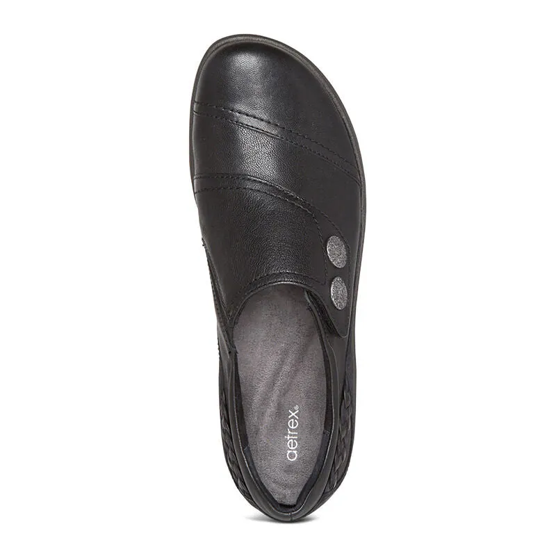 Karina Monk Loafer Wide Width in Black