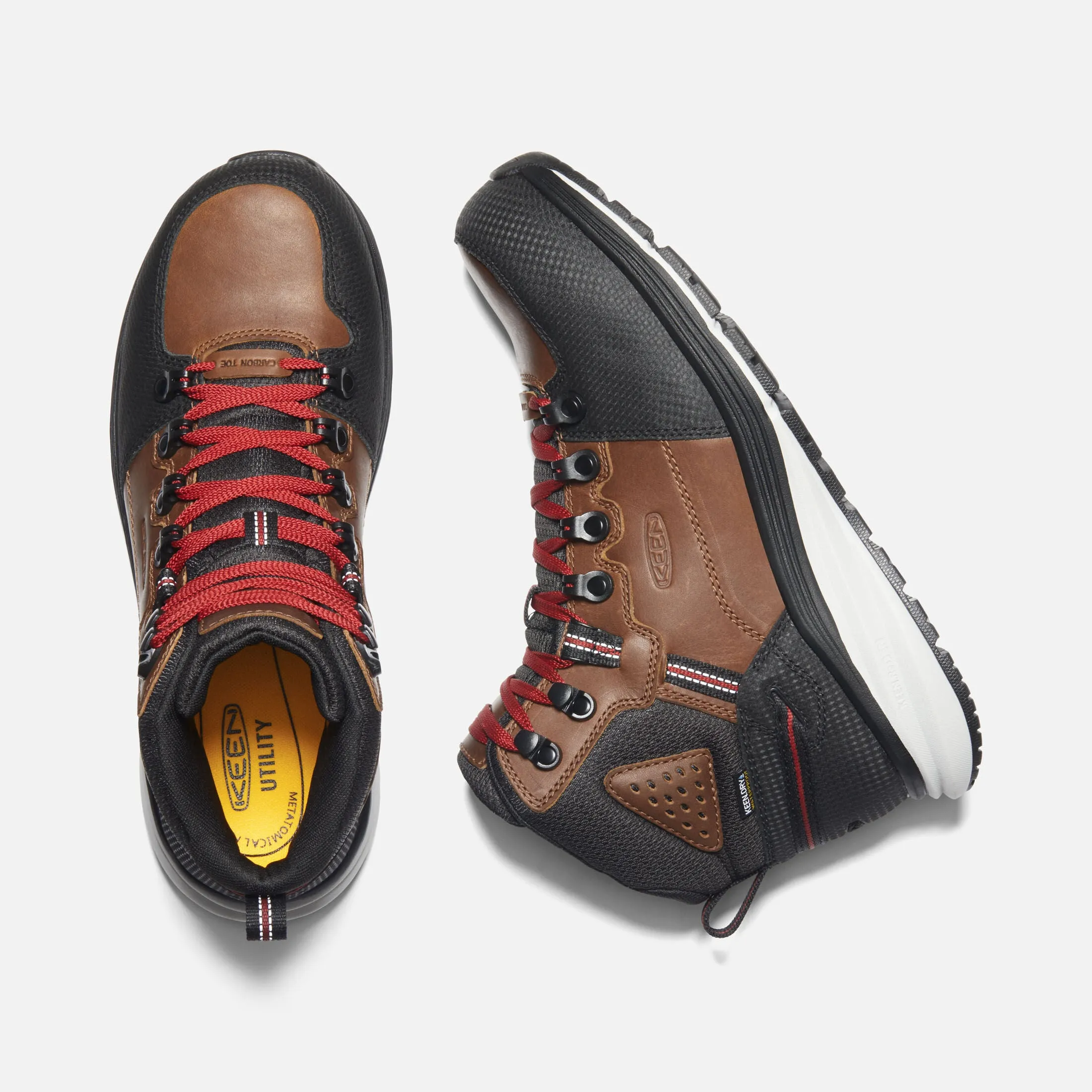 KEEN Men's Red Hook Mid Waterproof Carbon Toe 1024576