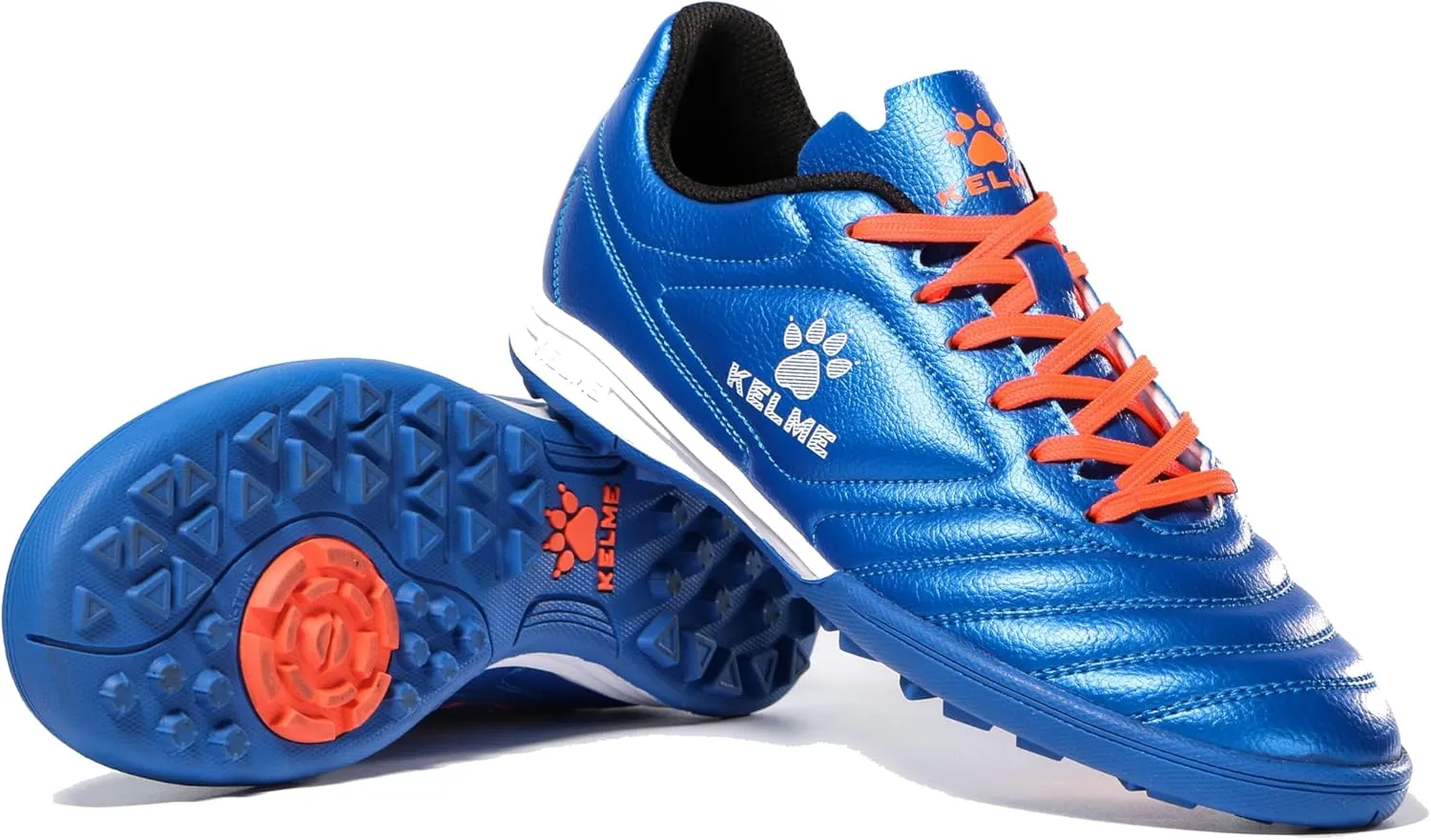 KELME Kids Turf Soccer Cleats - Football Boots Outdoor/Indoor - Toddler/Little Kid/Big Kid - Soccer Shoes TF AG Futsal Shoe