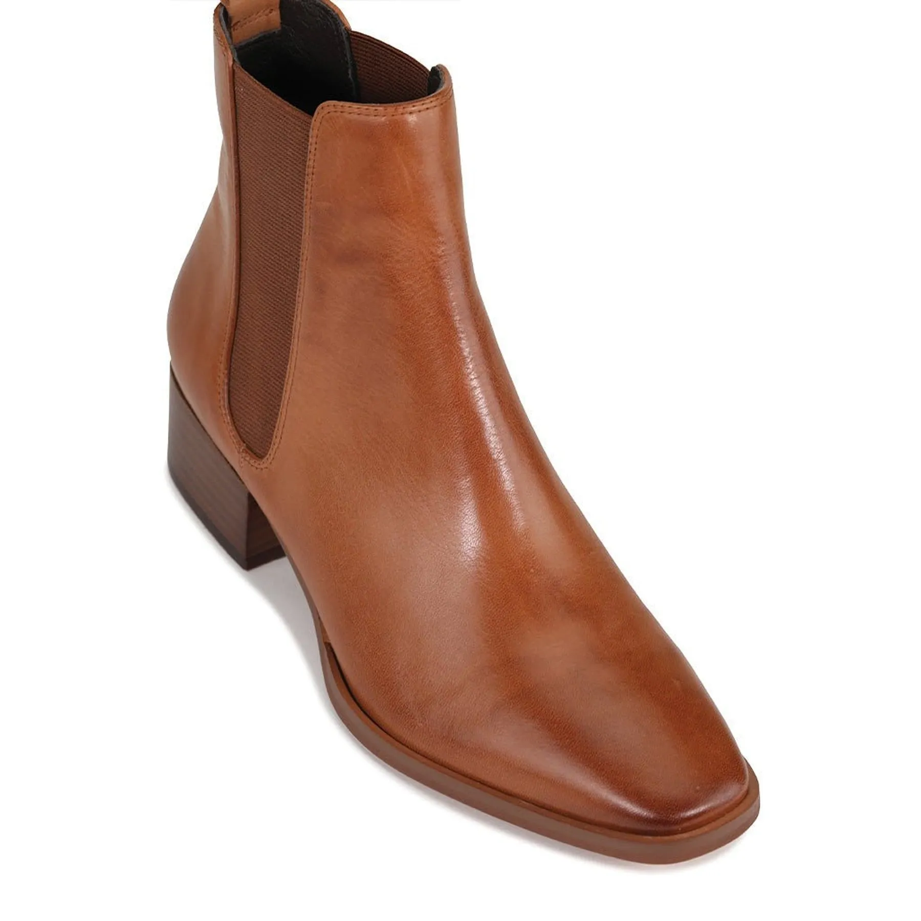 KENYA LEATHER ANKLE BOOTS