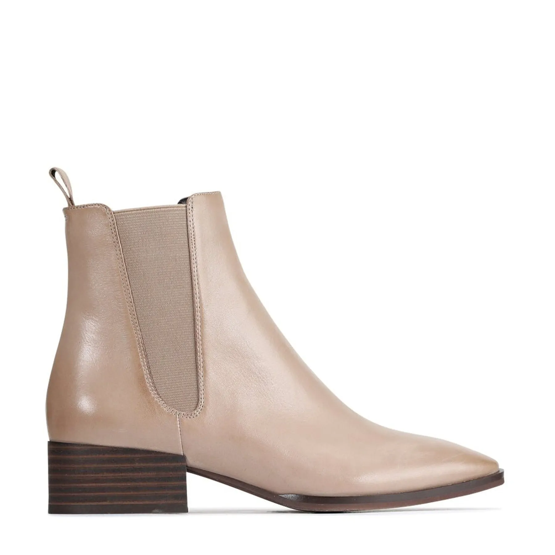 KENYA LEATHER ANKLE BOOTS