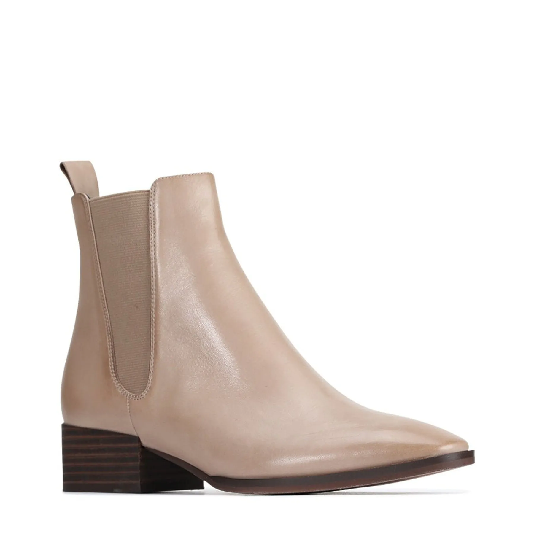 KENYA LEATHER ANKLE BOOTS