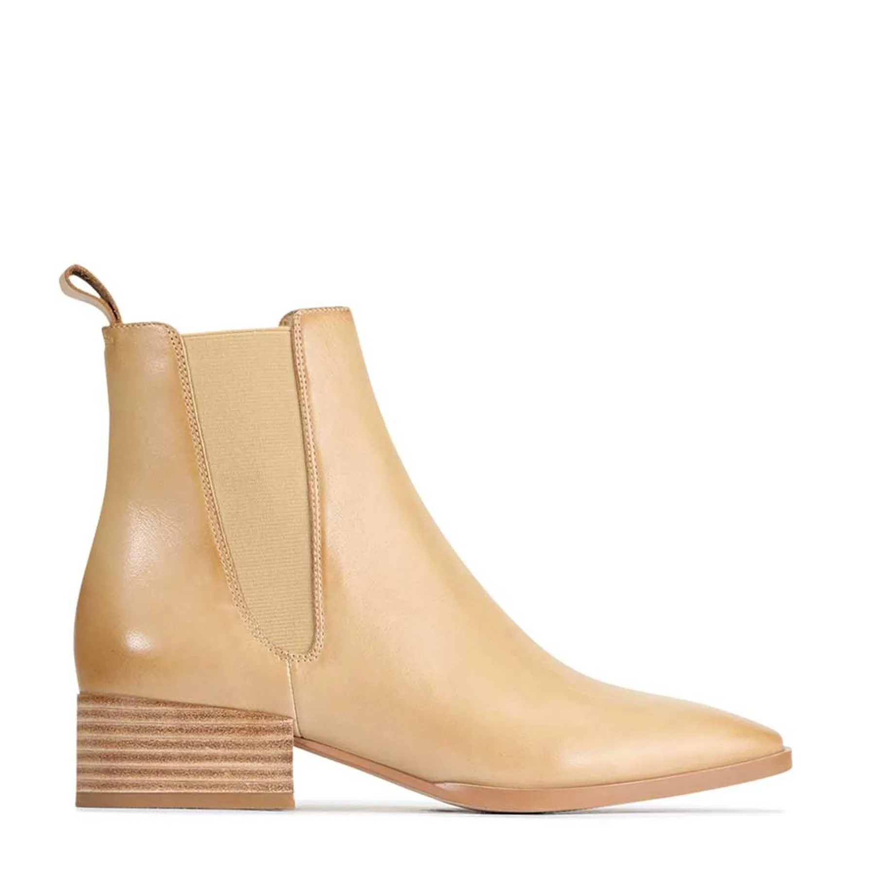 KENYA LEATHER ANKLE BOOTS