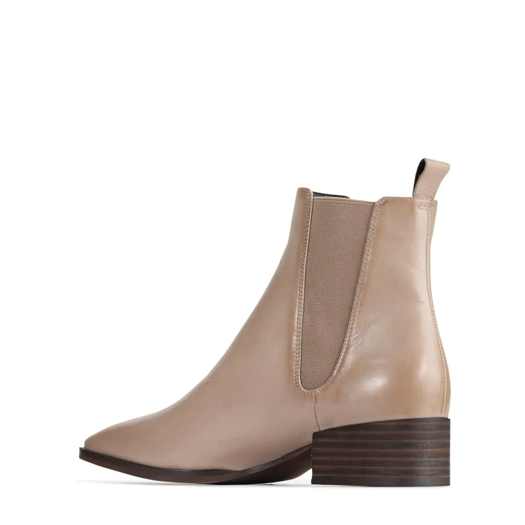KENYA LEATHER ANKLE BOOTS