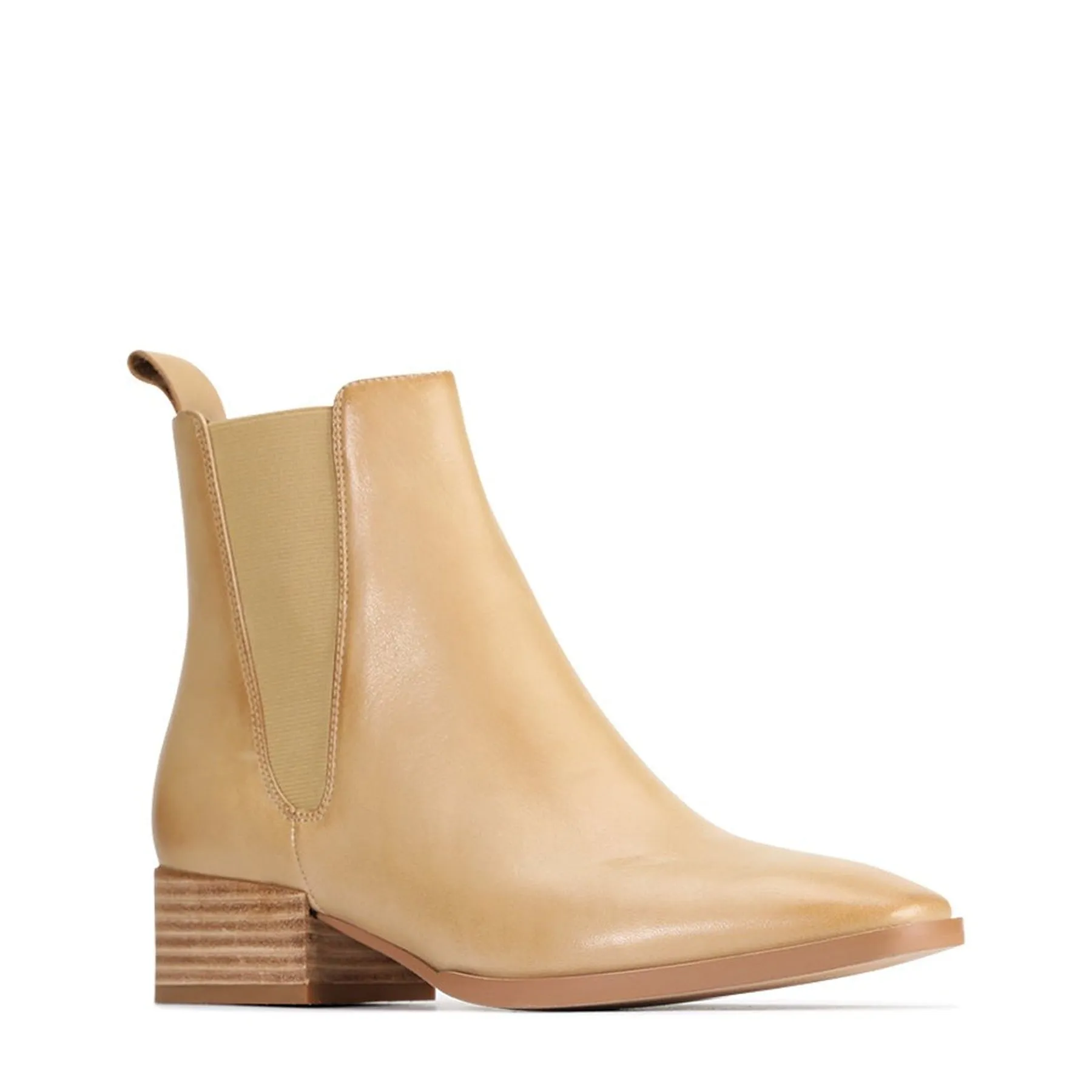 KENYA LEATHER ANKLE BOOTS