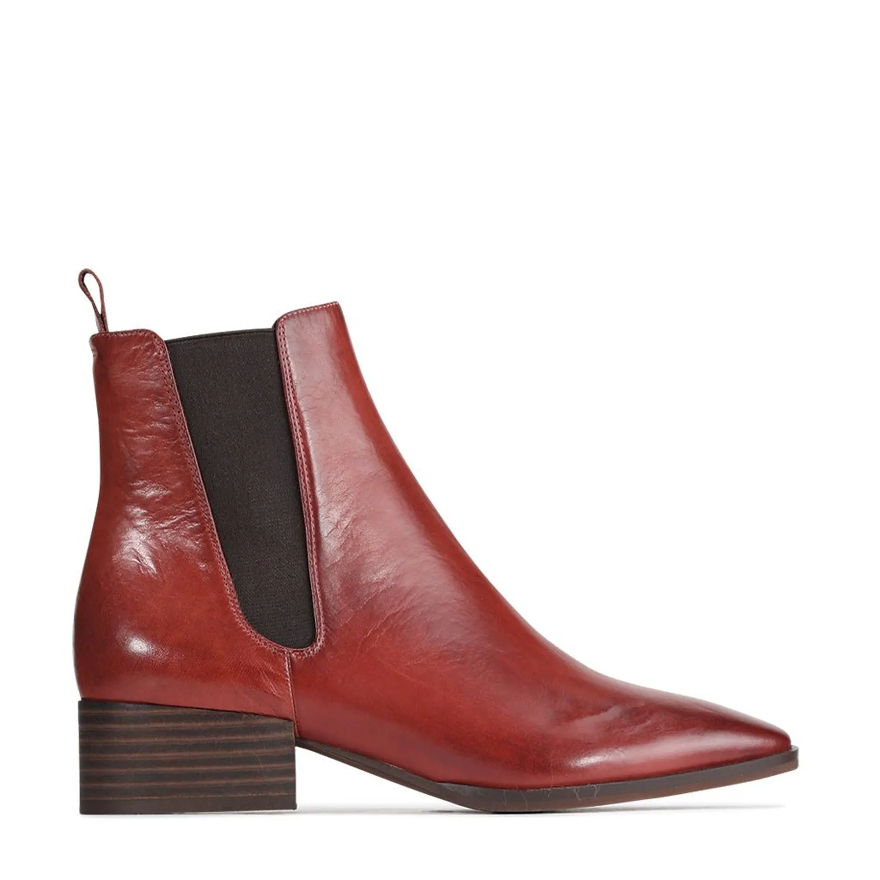 KENYA LEATHER ANKLE BOOTS