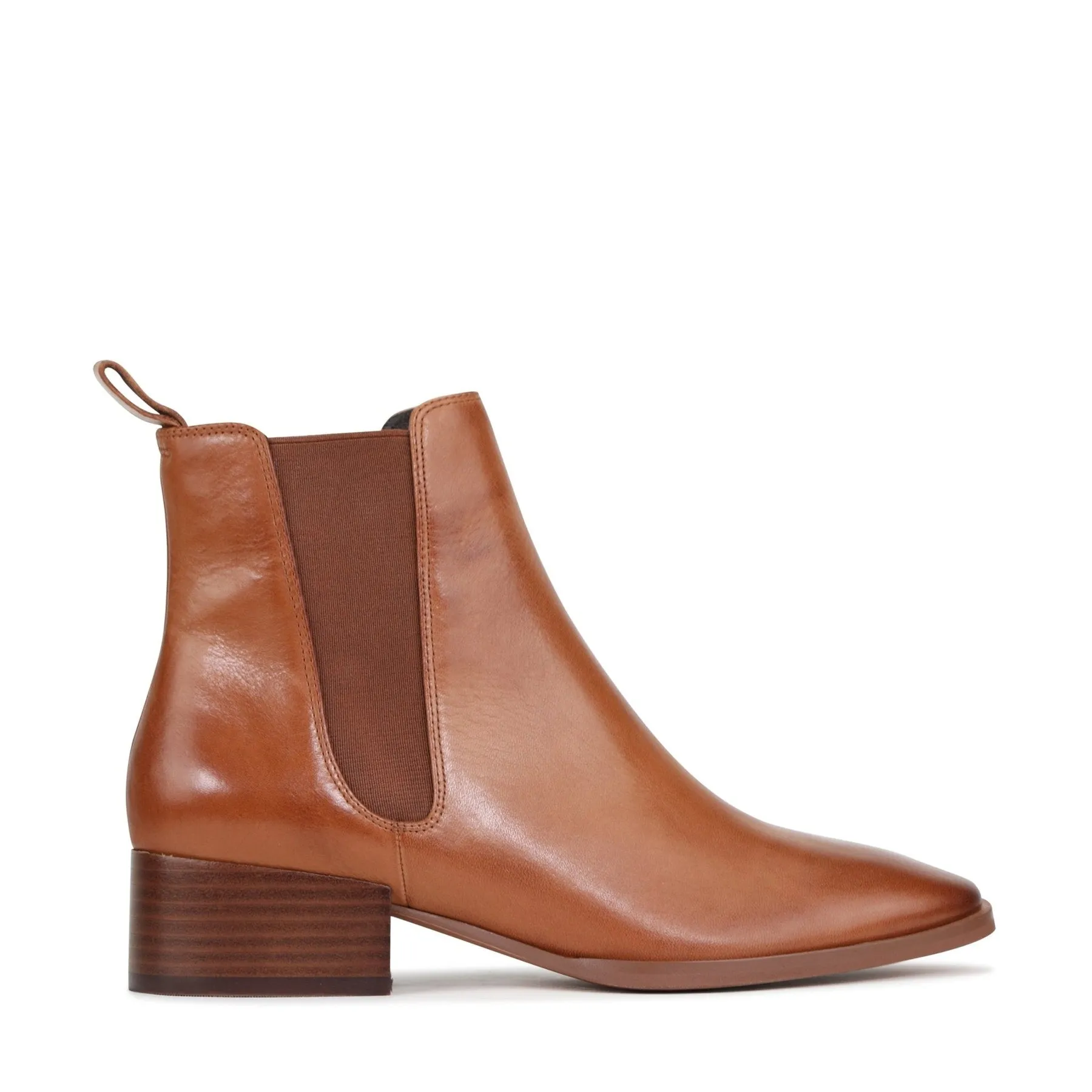 KENYA LEATHER ANKLE BOOTS