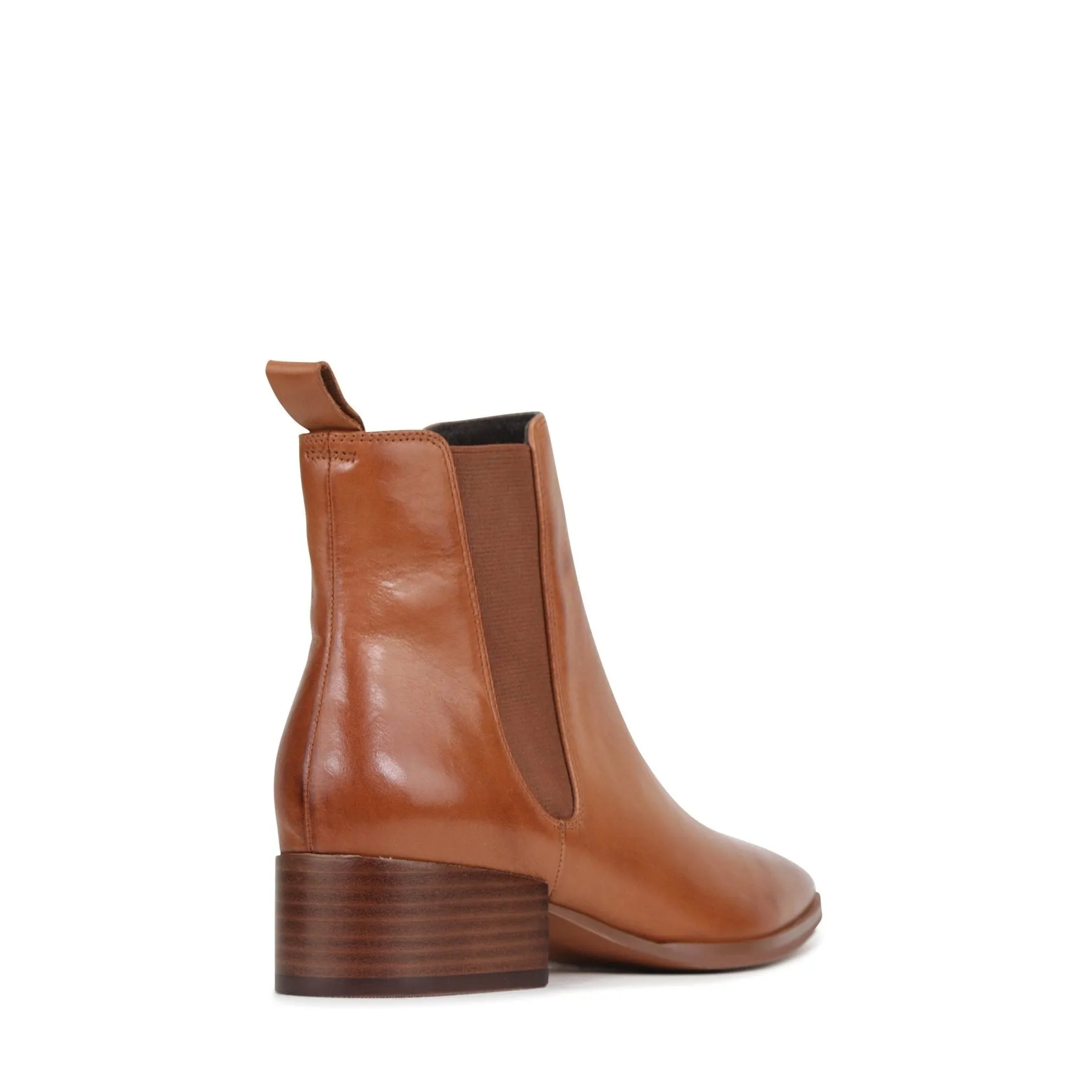KENYA LEATHER ANKLE BOOTS