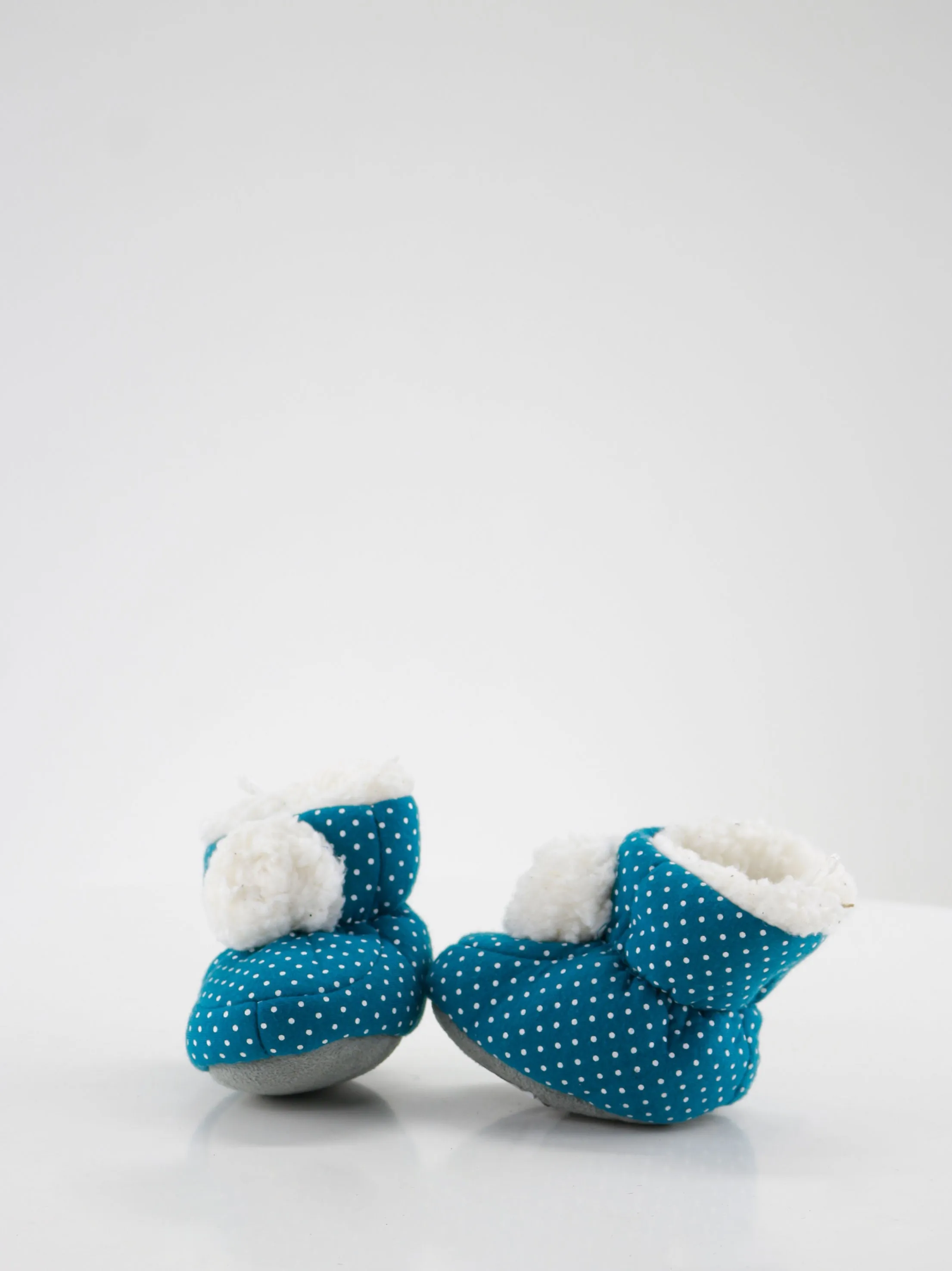 Kid's Boy Polka-Dotted Slippers ,Blue