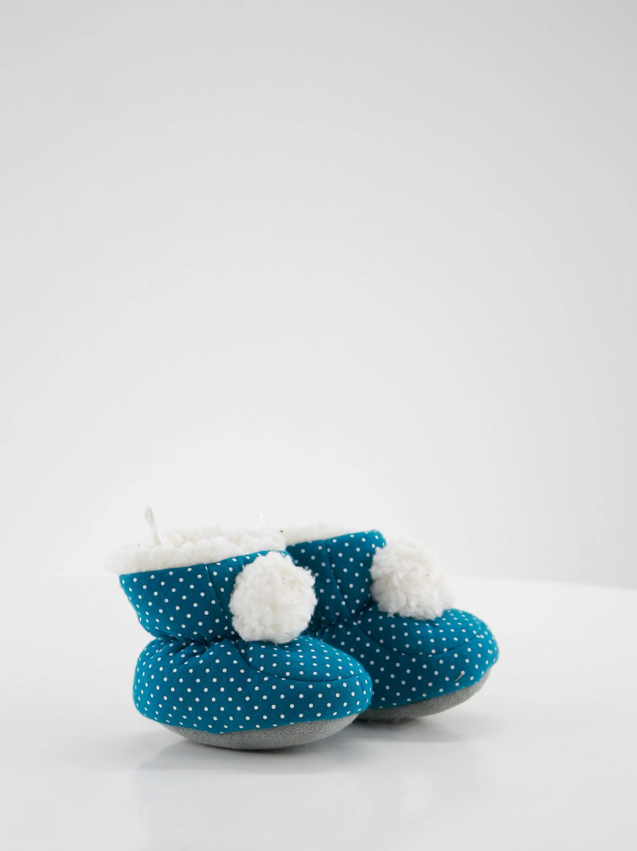 Kid's Boy Polka-Dotted Slippers ,Blue