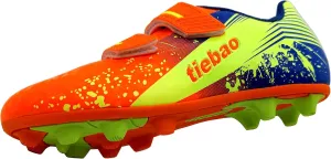 Kid's Cleat Soccer Turf Football Boots Athletic Outdoor & Indoor Sports Shoes for Boys Girls