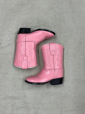 Kids Pink Cowboy Boots