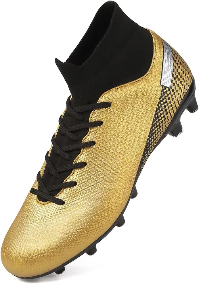 Kids Soccer Cleats Boys Girls Football Shoes Athletic Anti-Slip Outdoor/Indoor Sports Shoes