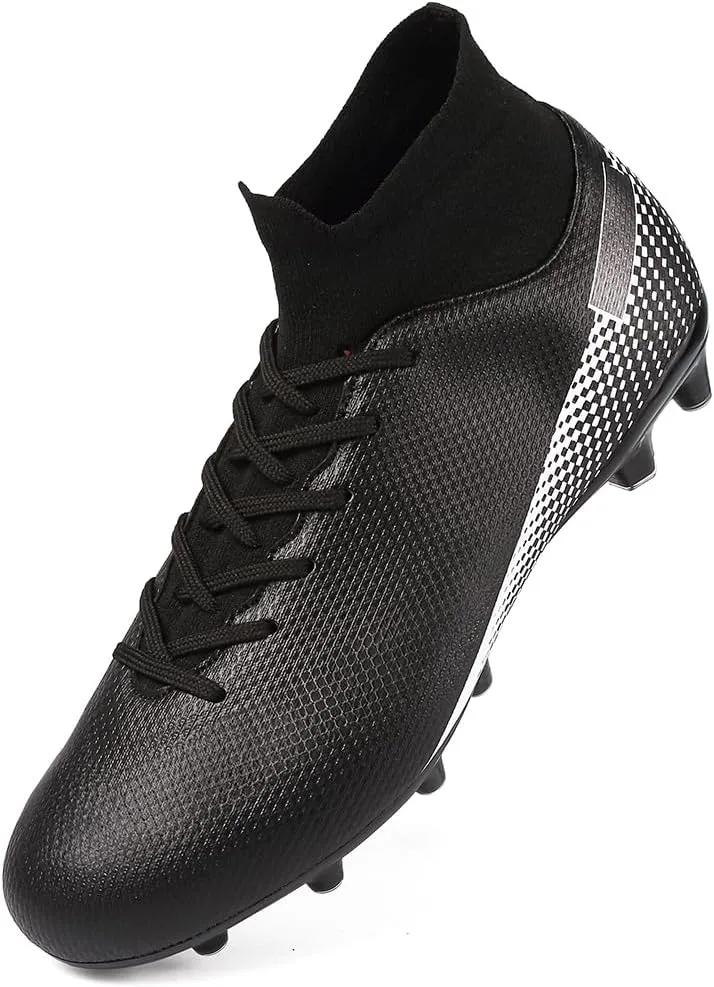 Kids Soccer Cleats Boys Girls Football Shoes Athletic Anti-Slip Outdoor/Indoor Sports Shoes