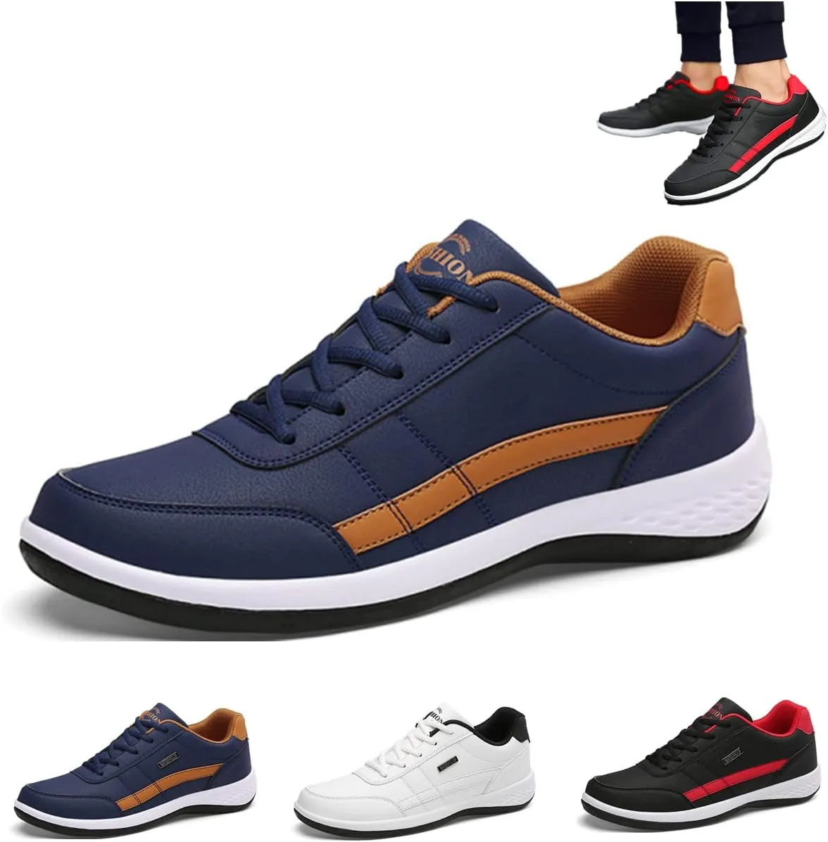 Kilboot Orthopedic Mens Shoes,Men's Spring Sports Shoes,Men's Fashion Sneakers,Sport Gym Sneakers for Men