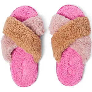 Kip & Co Adult Slippers Roses and Chocolate
