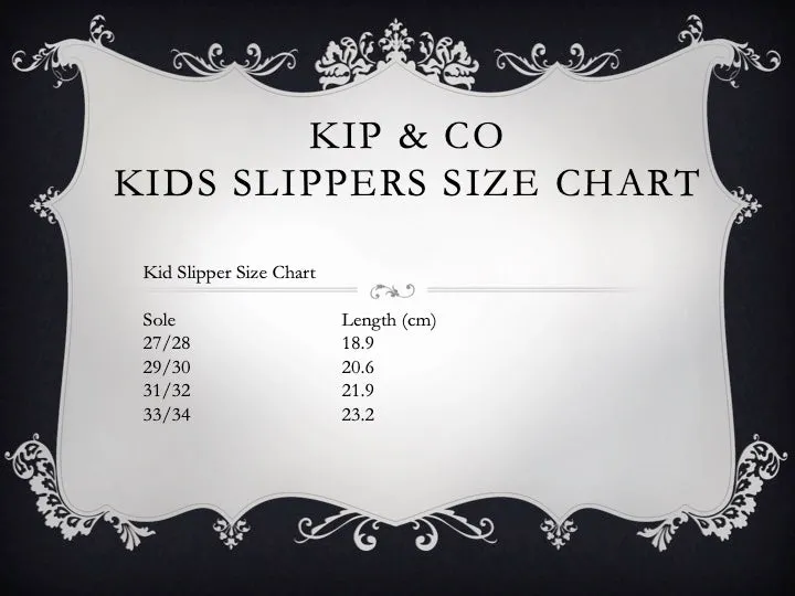 Kip & Co Unicorn Slippers ~ Kids