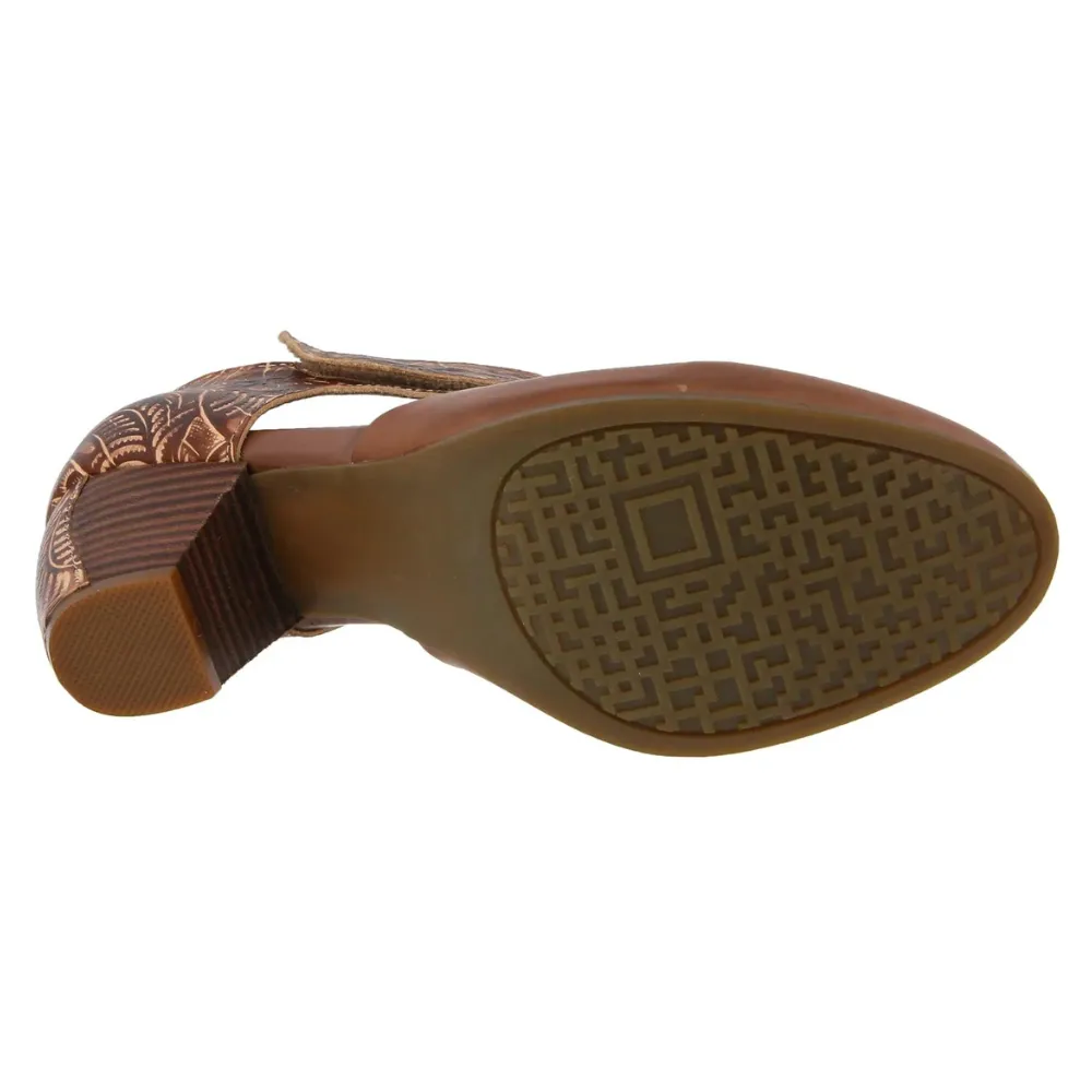 L'Artiste By Spring Step Toolie Brown Leather (Women's)