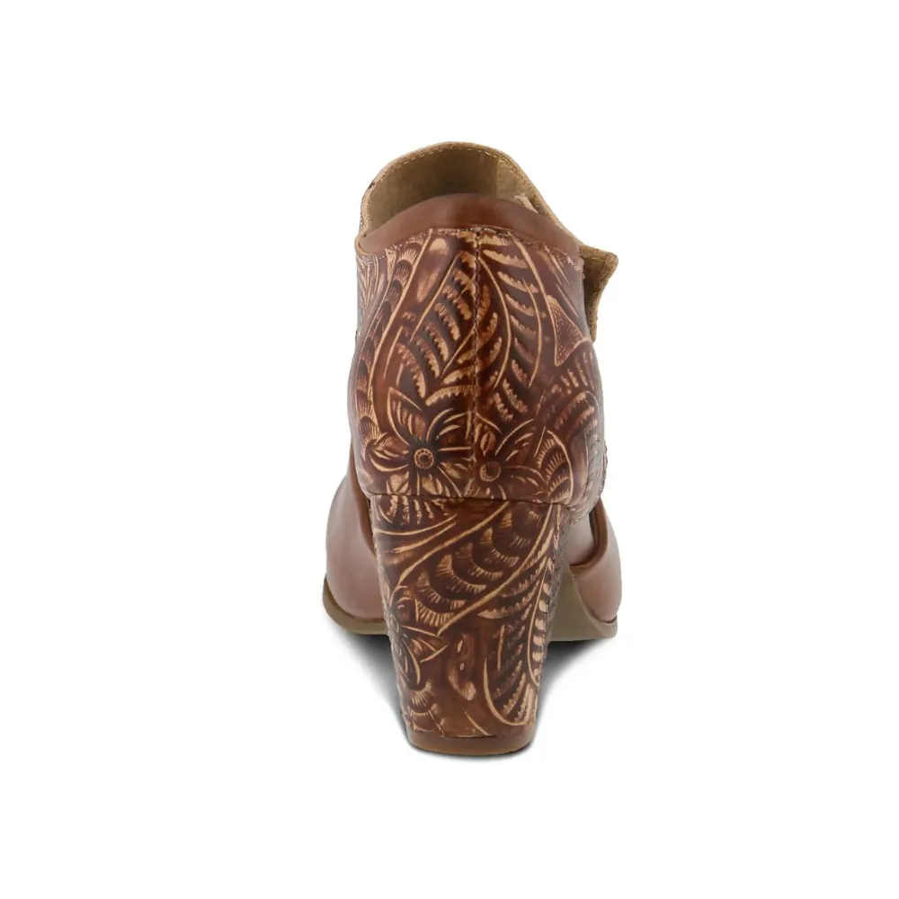L'Artiste By Spring Step Toolie Brown Leather (Women's)