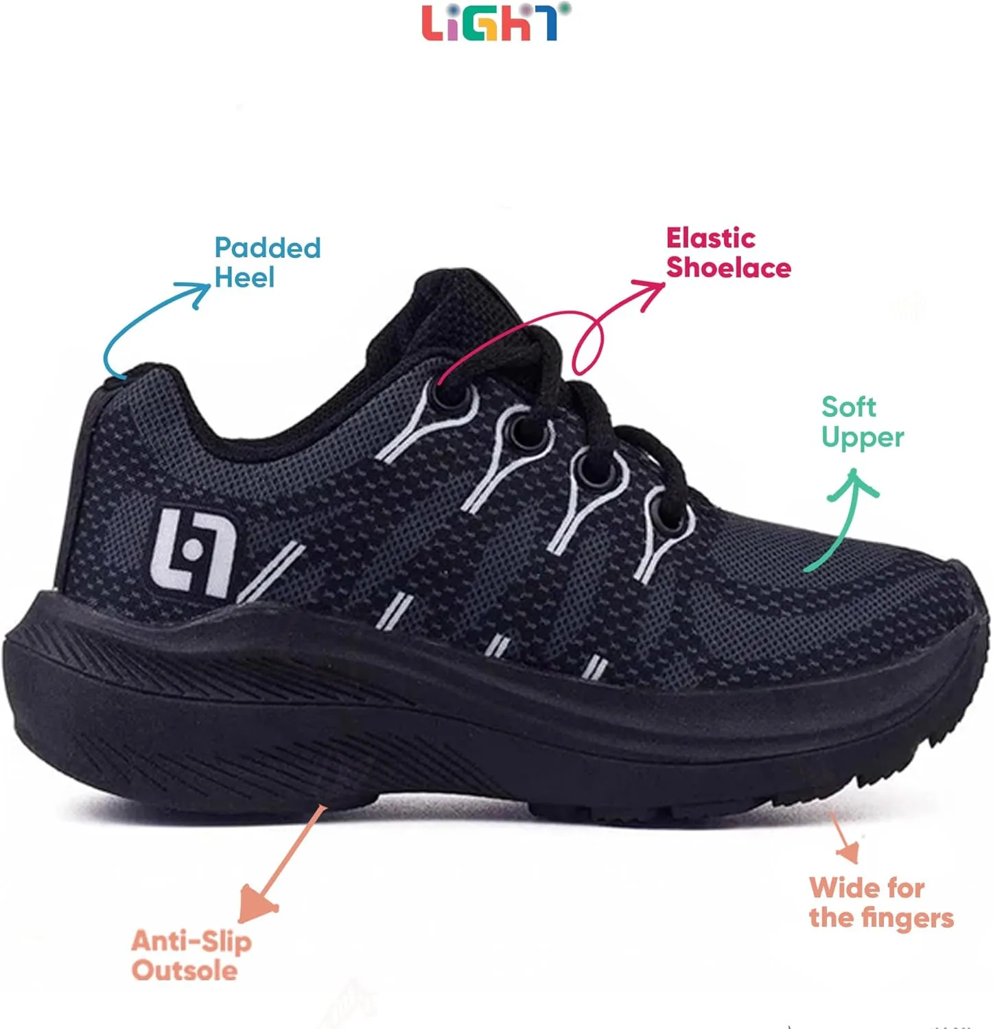 Light - Canva Boys Kids Shoes - Shoes for Boys, Kid Sneakers, Easy to Put On