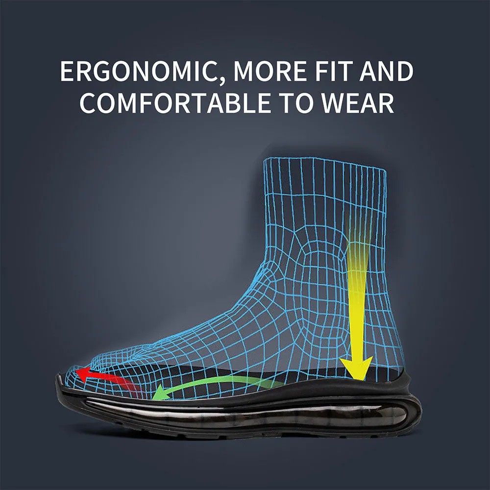 Lightweight Air Cushion Comfortable Mens and Women Steel Toe Work Boots TFWMGV K7 Plus