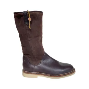 Loro Piana Snow Walk brown suede boots