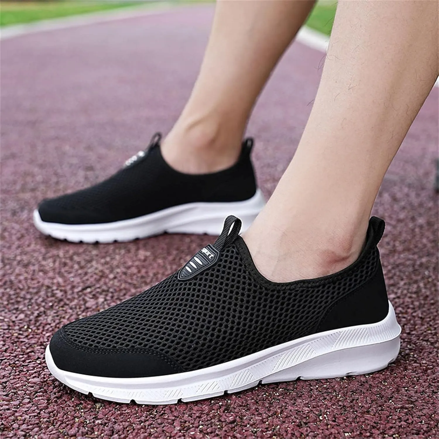 Low-Top Slip Ons Women's Fashion Sneakers Casual Slip On Shoes Women Wide Feet Men's Casual Dress Shoes Black Platform Sneaker Brown Tennis Shoe Loafers Casual Slip On
