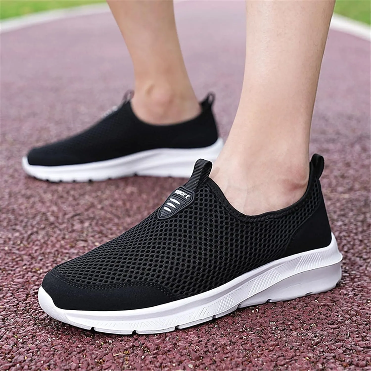 Low-Top Slip Ons Women's Fashion Sneakers Casual Slip On Shoes Women Wide Feet Men's Casual Dress Shoes Black Platform Sneaker Brown Tennis Shoe Loafers Casual Slip On
