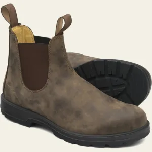 Luxury Retro Leather Unisex Chelsea Boots