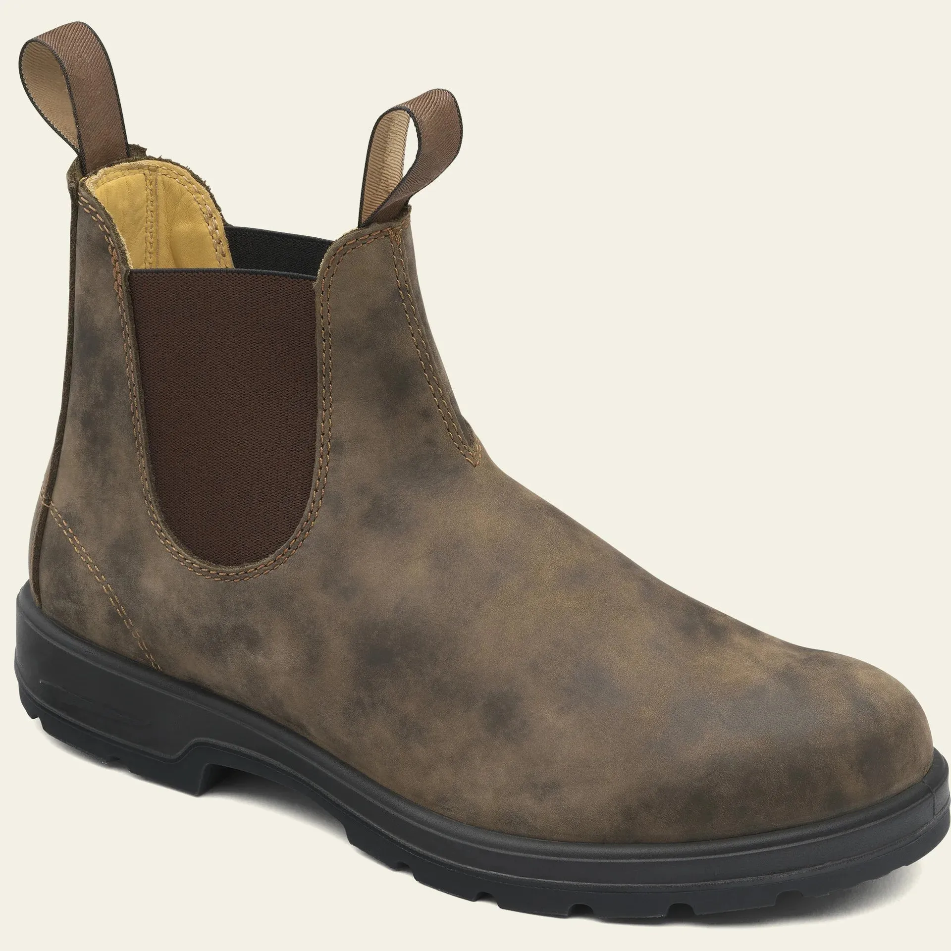 Luxury Retro Leather Unisex Chelsea Boots