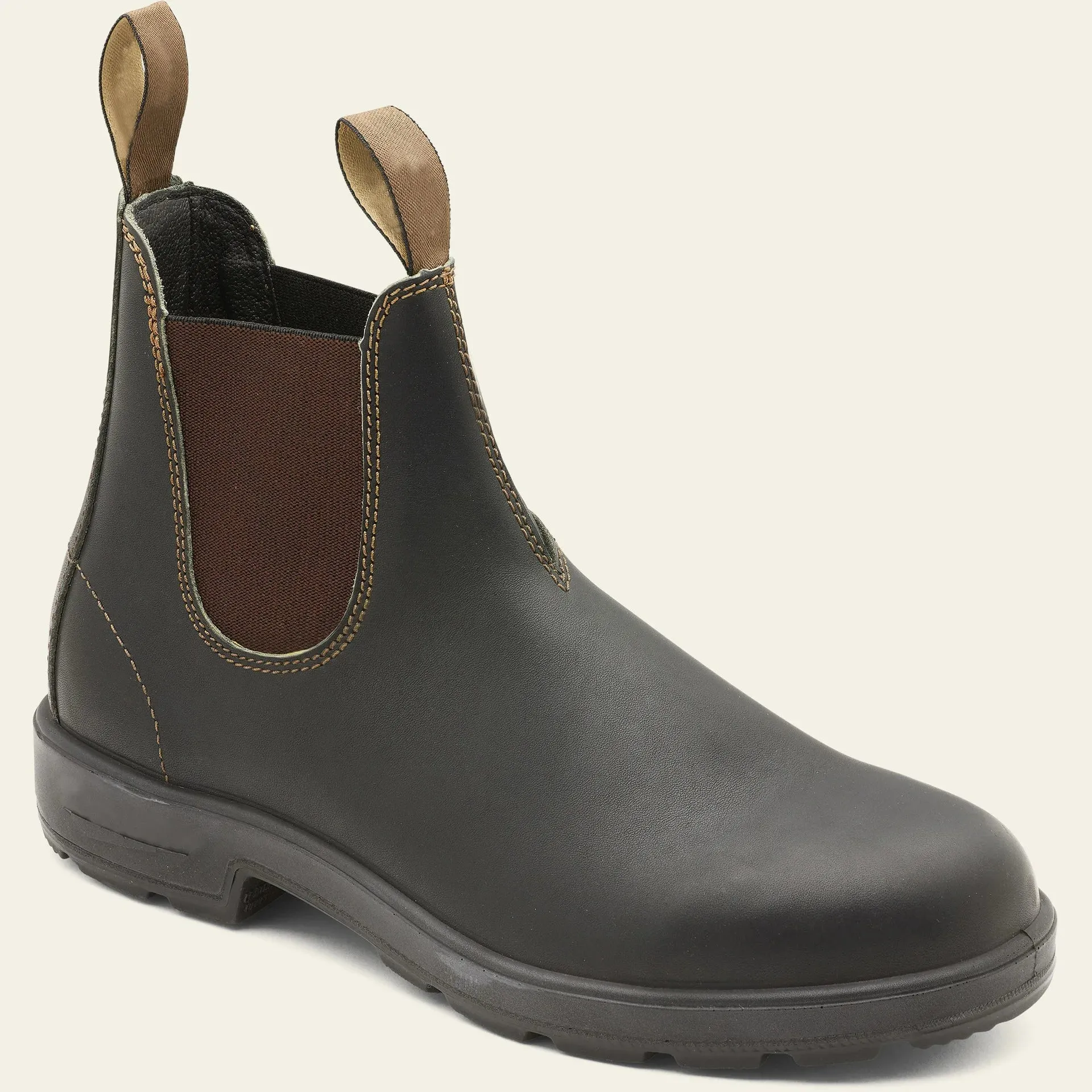 Luxury Retro Leather Unisex Chelsea Boots