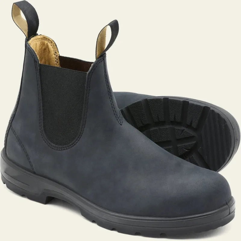 Luxury Retro Leather Unisex Chelsea Boots