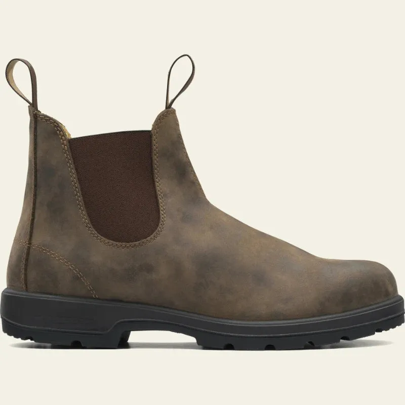 Luxury Retro Leather Unisex Chelsea Boots