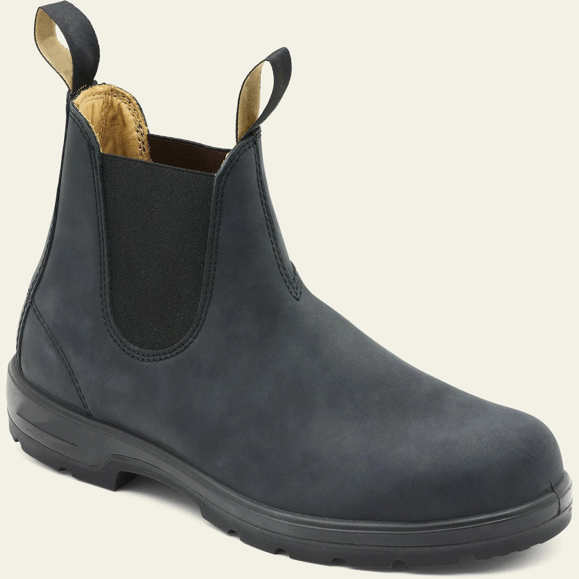 Luxury Retro Leather Unisex Chelsea Boots